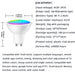 eThings WIFI Smart Spotlight GU10 RGBCW Mobile Phone APP Dimming And Color Matching Support Alexa Speaker Control - eZthings USA WE SORT ALL THE CRAZIEST GADGETS, GIZMOS, TOYS & TECHNOLOGY, SO YOU DON'T HAVE TO.