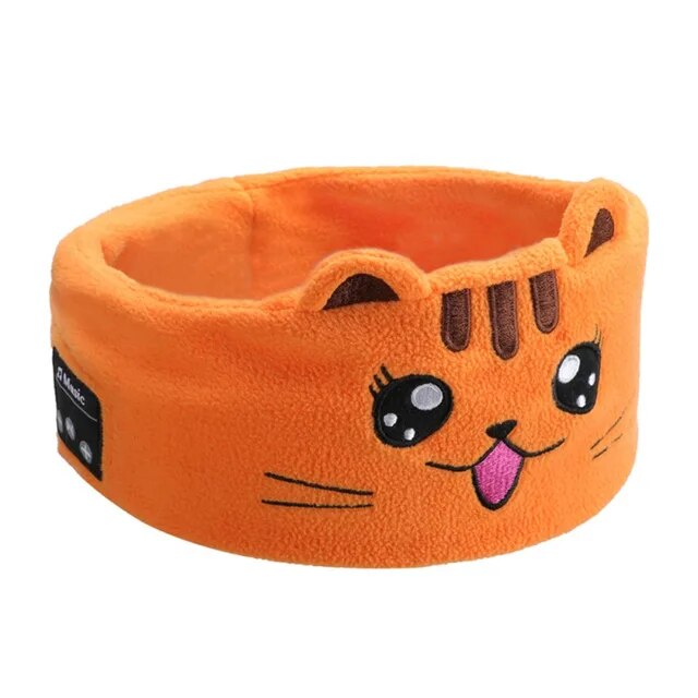 eThings Soft Elastic Comfortable Wireless Music Earphones Kids Animal Sleeping Headphones Eye Mask Bluetooth V5.0 Headphones Headband - eZthings USA WE SORT ALL THE CRAZIEST GADGETS, GIZMOS, TOYS & TECHNOLOGY, SO YOU DON'T HAVE TO.