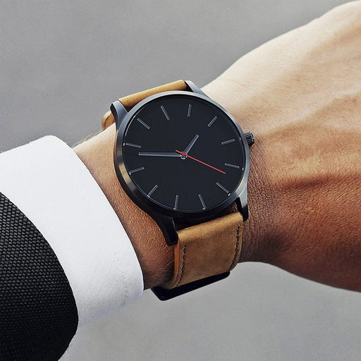 Men Sport Watches Men's Quartz Clock Man Army Military Leather Wrist Watch - eZthings USA WE SORT ALL THE CRAZIEST GADGETS, GIZMOS, TOYS & TECHNOLOGY, SO YOU DON'T HAVE TO.