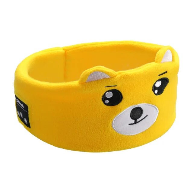 eThings Soft Elastic Comfortable Wireless Music Earphones Kids Animal Sleeping Headphones Eye Mask Bluetooth V5.0 Headphones Headband - eZthings USA WE SORT ALL THE CRAZIEST GADGETS, GIZMOS, TOYS & TECHNOLOGY, SO YOU DON'T HAVE TO.