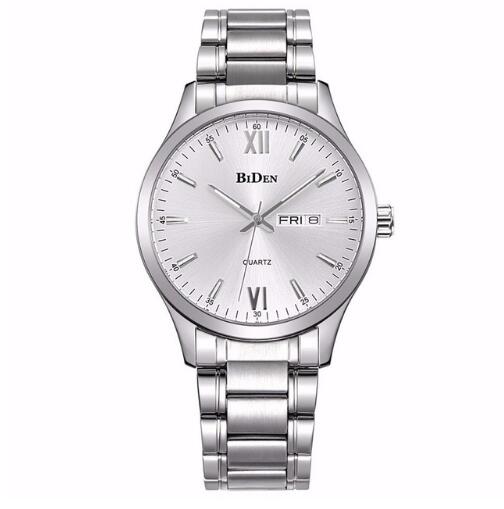 BIDEN Luxury Wrist Watch Men Steel Strap Mens  Business Quartz Clocks 0032 - eZthings USA WE SORT ALL THE CRAZIEST GADGETS, GIZMOS, TOYS & TECHNOLOGY, SO YOU DON'T HAVE TO.