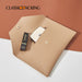 New Simple Large Capacity Envelope Bag Mobile Phone Lipstick Double Side Leather Carry On Bag Female Makeup Brush Storage Bag Brush Bag - eZthings USA WE SORT ALL THE CRAZIEST GADGETS, GIZMOS, TOYS & TECHNOLOGY, SO YOU DON'T HAVE TO.