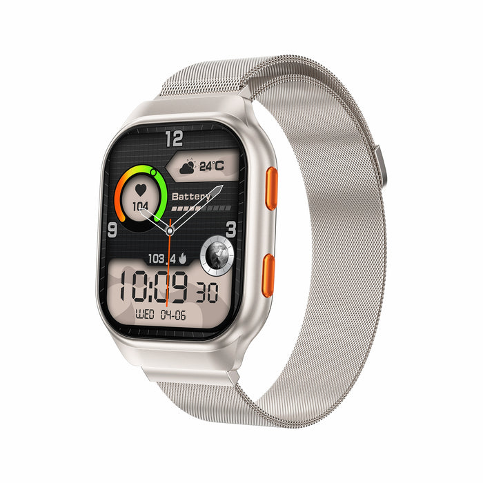 eThings FW16E smart watch AMOLED screen mini game health monitoring Bluetooth call sports mode