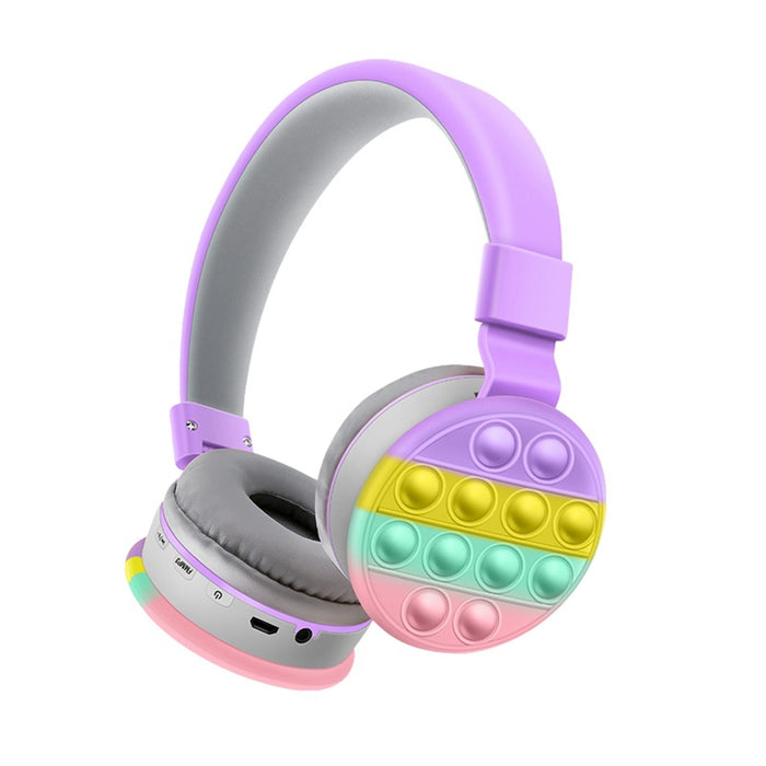 eThings Decompression Cute AKZ-K29 Net Red Bluetooth Head-Mounted Private Model Headset Headset Stereo Folding - eZthings USA WE SORT ALL THE CRAZIEST GADGETS, GIZMOS, TOYS & TECHNOLOGY, SO YOU DON'T HAVE TO.