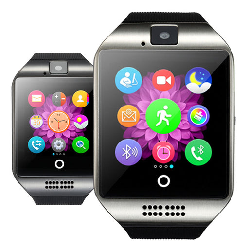 eThings  Bluetooth Smart Watch Q18 With Camera Facebook Whatsapp Twitter Sync SMS Smartwatch Support SIM TF Card For IOS Android - eZthings USA WE SORT ALL THE CRAZIEST GADGETS, GIZMOS, TOYS & TECHNOLOGY, SO YOU DON'T HAVE TO.
