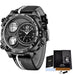 Lige Business Electronic Watch Dual Display Multi Function Low Cost Watch Men's Sports Waterproof Watch - eZthings USA WE SORT ALL THE CRAZIEST GADGETS, GIZMOS, TOYS & TECHNOLOGY, SO YOU DON'T HAVE TO.