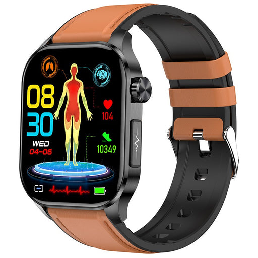 New ET580 smartwatch ECG blood glucose uric acid blood lipids body temperature men's photo and phone call watch - eZthings USA WE SORT ALL THE CRAZIEST GADGETS, GIZMOS, TOYS & TECHNOLOGY, SO YOU DON'T HAVE TO.