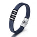 Stainless Steel Men's Leather Bracelet Original Simple Versatile E-commerce New Leather Bracelet - eZthings USA WE SORT ALL THE CRAZIEST GADGETS, GIZMOS, TOYS & TECHNOLOGY, SO YOU DON'T HAVE TO.