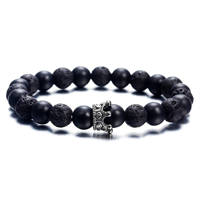 Fashion Beaded Women Men Bracelets Simple Classic Round Bead Charm Bracelets & Bangles For Men Handmade Accessories Gift