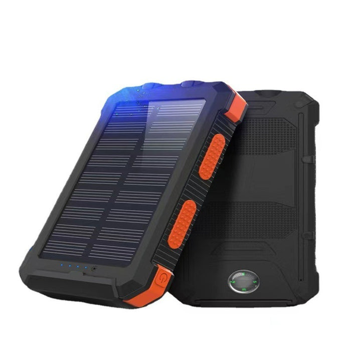 eThings Strong waterproof solar mobile power supply 20000mah Compass mobile phone solar power bank - eZthings USA WE SORT ALL THE CRAZIEST GADGETS, GIZMOS, TOYS & TECHNOLOGY, SO YOU DON'T HAVE TO.