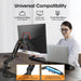 Rehisk Single Monitor Mount for 15-32 Inch Screens - F80 - eZthings USA WE SORT ALL THE CRAZIEST GADGETS, GIZMOS, TOYS & TECHNOLOGY, SO YOU DON'T HAVE TO.