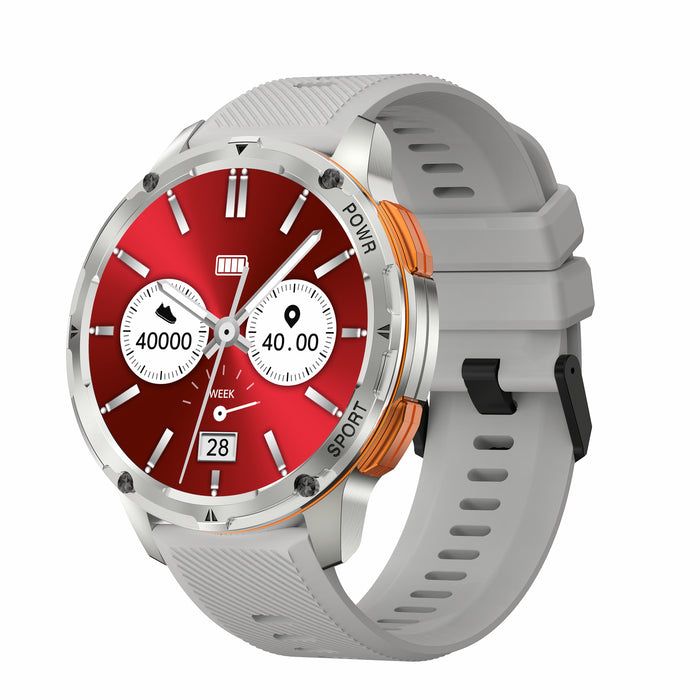 eThings AK59 smart watch HD AMLOED screen heart rate blood pressure blood oxygen health monitoring Bluetooth call