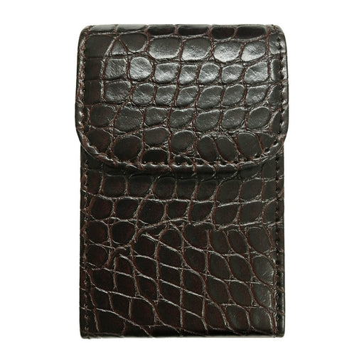 Convenient leather cigarette case wallet aluminium cigarette case - eZthings USA WE SORT ALL THE CRAZIEST GADGETS, GIZMOS, TOYS & TECHNOLOGY, SO YOU DON'T HAVE TO.
