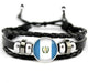 Country Flags Leather Bracelets - eZthings USA WE SORT ALL THE CRAZIEST GADGETS, GIZMOS, TOYS & TECHNOLOGY, SO YOU DON'T HAVE TO.