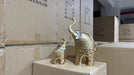 Resin Crafts European Style Couple Elephant Living Room Home Decoration Wine Cabinet Study Decoration Wedding Gift - eZthings USA WE SORT ALL THE CRAZIEST GADGETS, GIZMOS, TOYS & TECHNOLOGY, SO YOU DON'T HAVE TO.
