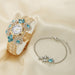 Bohemian Rhinestone Inlaid with Water Diamond and Sky Star Charm Women's Bracelet Watch Fashion Light Luxury Quartz Watch - eZthings USA WE SORT ALL THE CRAZIEST GADGETS, GIZMOS, TOYS & TECHNOLOGY, SO YOU DON'T HAVE TO.