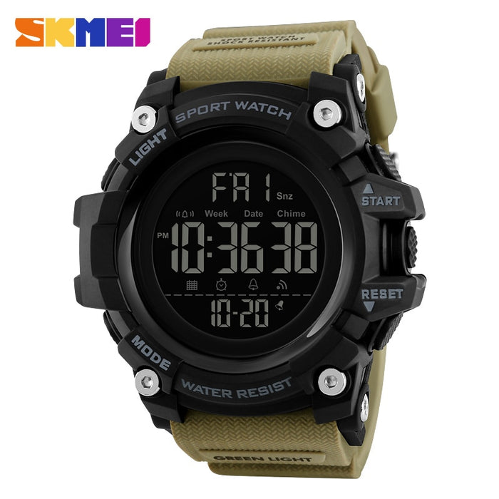 SKMEI 1384 Countdown Stopwatch Sport Watch Mens Watches Top Brand Luxury Men Wrist Watch Waterproof LED Electronic Digital Male Watch - eZthings USA WE SORT ALL THE CRAZIEST GADGETS, GIZMOS, TOYS & TECHNOLOGY, SO YOU DON'T HAVE TO.