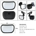 2 in 1 Mini Safety Car Back Seat Baby View Mirror Adjustable Baby Rear Convex Mirror Car Baby Kids Monitor - eZthings USA WE SORT ALL THE CRAZIEST GADGETS, GIZMOS, TOYS & TECHNOLOGY, SO YOU DON'T HAVE TO.