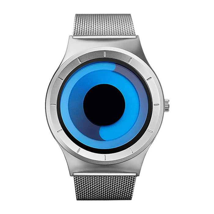 Men and women creative fashion whirlpool no pointer couple watch - eZthings USA WE SORT ALL THE CRAZIEST GADGETS, GIZMOS, TOYS & TECHNOLOGY, SO YOU DON'T HAVE TO.