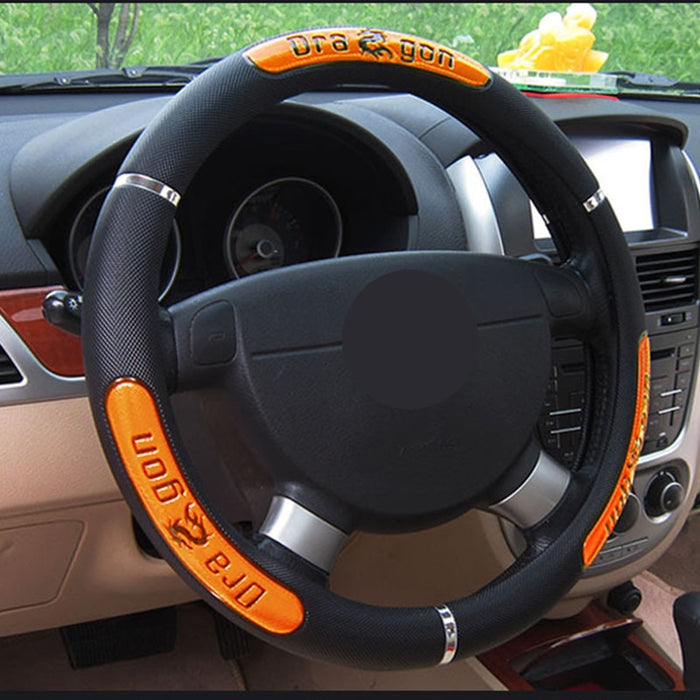 Car Steering Wheel Covers 100% Brand New Reflective Faux Leather  Elastic China Dragon Design Auto Steering Wheel Protector - eZthings USA WE SORT ALL THE CRAZIEST GADGETS, GIZMOS, TOYS & TECHNOLOGY, SO YOU DON'T HAVE TO.
