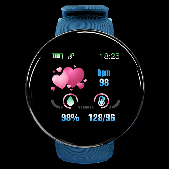 eThings D18 Smart Bracelet Color Round Screen Heart Rate Blood Pressure Sleep Monitoring Pedometer Sports Encyclopedia Star Smart Watch - eZthings USA WE SORT ALL THE CRAZIEST GADGETS, GIZMOS, TOYS & TECHNOLOGY, SO YOU DON'T HAVE TO.