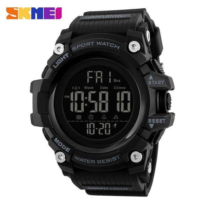 SKMEI 1384 Countdown Stopwatch Sport Watch Mens Watches Top Brand Luxury Men Wrist Watch Waterproof LED Electronic Digital Male Watch - eZthings USA WE SORT ALL THE CRAZIEST GADGETS, GIZMOS, TOYS & TECHNOLOGY, SO YOU DON'T HAVE TO.