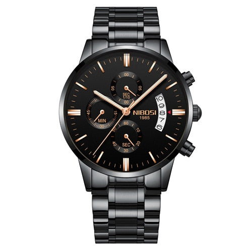 NIBOSI Relogio Masculino Men Watches Luxury Famous Top Brand Men's Fashion Casual Dress Watch Military Quartz Wristwatches Saat - eZthings USA WE SORT ALL THE CRAZIEST GADGETS, GIZMOS, TOYS & TECHNOLOGY, SO YOU DON'T HAVE TO.