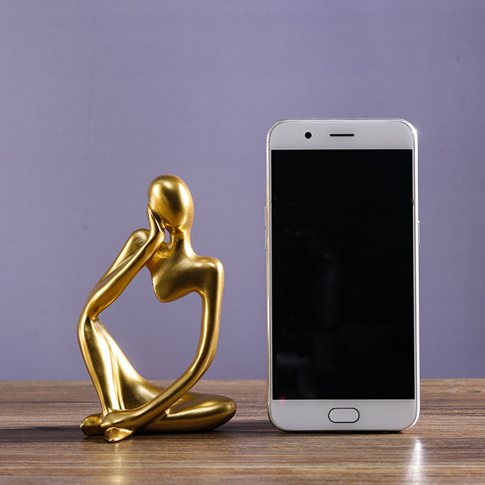 Mini Abstract Character Decorations, Home Decorations, Hallway Decorations, Living Room Model Rooms, Creative Resin Crafts - eZthings USA WE SORT ALL THE CRAZIEST GADGETS, GIZMOS, TOYS & TECHNOLOGY, SO YOU DON'T HAVE TO.