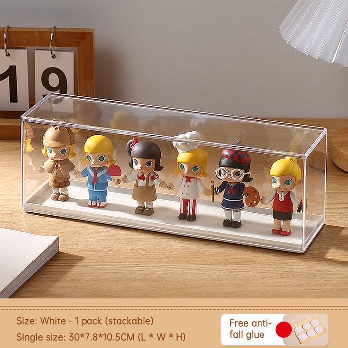 Handmade Display Box Blind Box Doll Display Rack Transparent And Stackable Dustproof Storage Box - eZthings USA WE SORT ALL THE CRAZIEST GADGETS, GIZMOS, TOYS & TECHNOLOGY, SO YOU DON'T HAVE TO.