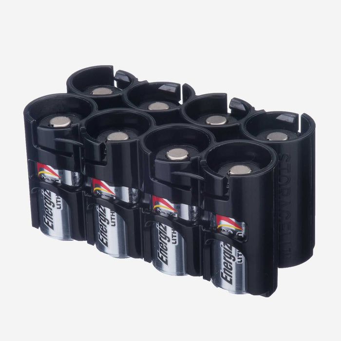CR123 - 8 Pack (Black) - eZthings USA WE SORT ALL THE CRAZIEST GADGETS, GIZMOS, TOYS & TECHNOLOGY, SO YOU DON'T HAVE TO.