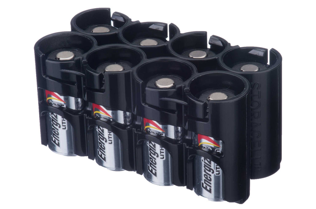 CR123 - 8 Pack (Black) - eZthings USA WE SORT ALL THE CRAZIEST GADGETS, GIZMOS, TOYS & TECHNOLOGY, SO YOU DON'T HAVE TO.