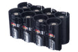 CR123 - 8 Pack (Black) - eZthings USA WE SORT ALL THE CRAZIEST GADGETS, GIZMOS, TOYS & TECHNOLOGY, SO YOU DON'T HAVE TO.