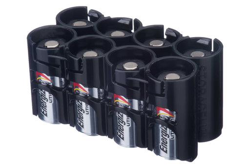 CR123 - 8 Pack (Black) - eZthings USA WE SORT ALL THE CRAZIEST GADGETS, GIZMOS, TOYS & TECHNOLOGY, SO YOU DON'T HAVE TO.
