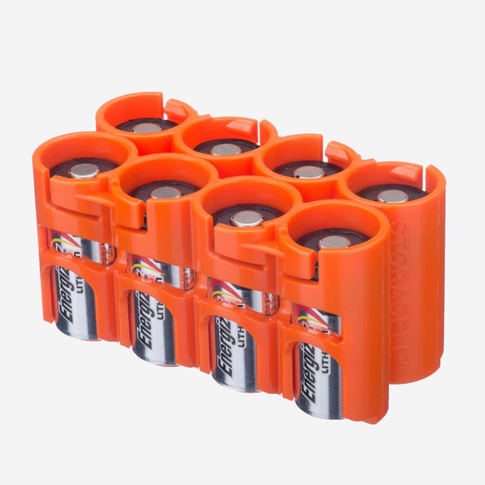 CR123 - 8 Pack (Orange) - eZthings USA WE SORT ALL THE CRAZIEST GADGETS, GIZMOS, TOYS & TECHNOLOGY, SO YOU DON'T HAVE TO.