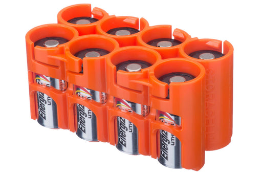CR123 - 8 Pack (Orange) - eZthings USA WE SORT ALL THE CRAZIEST GADGETS, GIZMOS, TOYS & TECHNOLOGY, SO YOU DON'T HAVE TO.