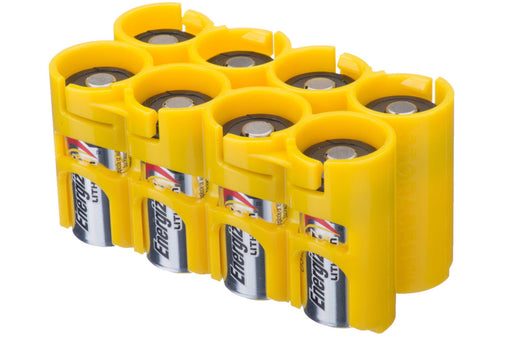 CR123 - 8 Pack (Yellow) - eZthings USA WE SORT ALL THE CRAZIEST GADGETS, GIZMOS, TOYS & TECHNOLOGY, SO YOU DON'T HAVE TO.