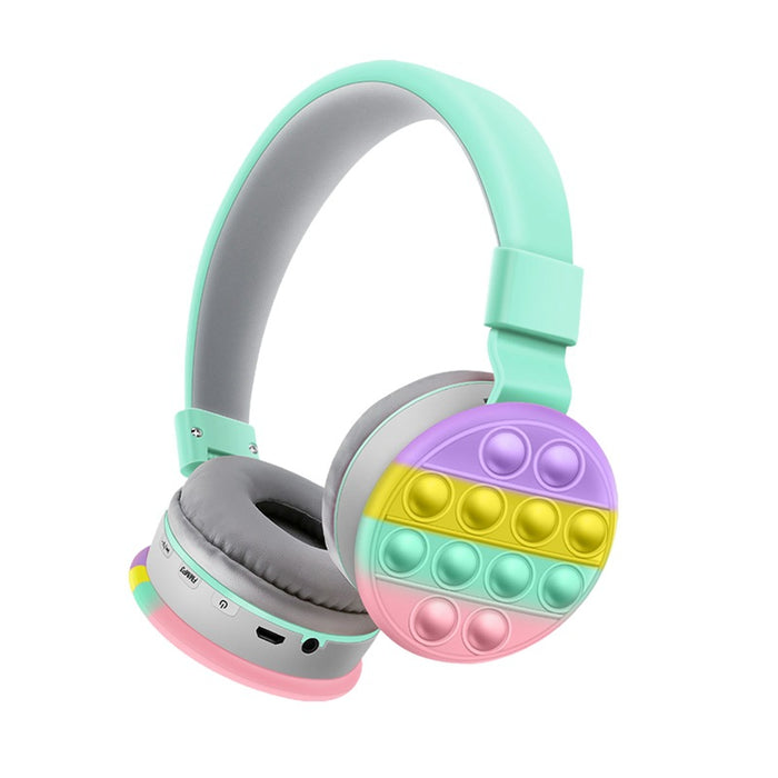 eThings Decompression Cute AKZ-K29 Net Red Bluetooth Head-Mounted Private Model Headset Headset Stereo Folding - eZthings USA WE SORT ALL THE CRAZIEST GADGETS, GIZMOS, TOYS & TECHNOLOGY, SO YOU DON'T HAVE TO.