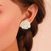 Fashionable geometric crystal handmade rice bead earrings - eZthings USA WE SORT ALL THE CRAZIEST GADGETS, GIZMOS, TOYS & TECHNOLOGY, SO YOU DON'T HAVE TO.