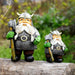 Viking Dwarf Dwarf Goblin Victor Take Axe Take Hammer Garden Resin Crafts Ornaments - eZthings USA WE SORT ALL THE CRAZIEST GADGETS, GIZMOS, TOYS & TECHNOLOGY, SO YOU DON'T HAVE TO.