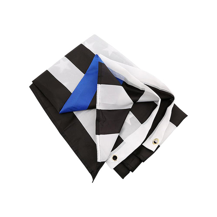 90*150cm USA Police Flags Thin American National Banner White And Blue Stars Printed Strip with Brass Grommets - eZthings USA WE SORT ALL THE CRAZIEST GADGETS, GIZMOS, TOYS & TECHNOLOGY, SO YOU DON'T HAVE TO.
