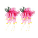 Personality Bohemian Handmade Beaded Chiffon Flower Earrings - eZthings USA WE SORT ALL THE CRAZIEST GADGETS, GIZMOS, TOYS & TECHNOLOGY, SO YOU DON'T HAVE TO.