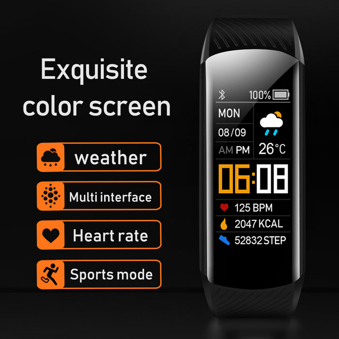 eThings C5S Smart Bracelet HD Color Screen Brightness Adjustment Bluetooth Sports Bracelet