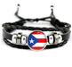 Country Flags Leather Bracelets - eZthings USA WE SORT ALL THE CRAZIEST GADGETS, GIZMOS, TOYS & TECHNOLOGY, SO YOU DON'T HAVE TO.