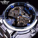 Winner Blue Ocean Fashion Casual Designer Stainless Steel Men Skeleton Watch Mens Watches Top Brand Luxury Automatic Watch Clock - eZthings USA WE SORT ALL THE CRAZIEST GADGETS, GIZMOS, TOYS & TECHNOLOGY, SO YOU DON'T HAVE TO.