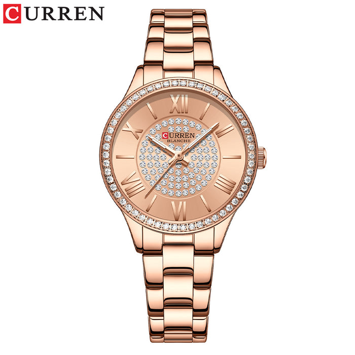 Ladies Watch Fashion Steel Band Watch Casual Ladies Watch Quartz Watch Watch - eZthings USA WE SORT ALL THE CRAZIEST GADGETS, GIZMOS, TOYS & TECHNOLOGY, SO YOU DON'T HAVE TO.