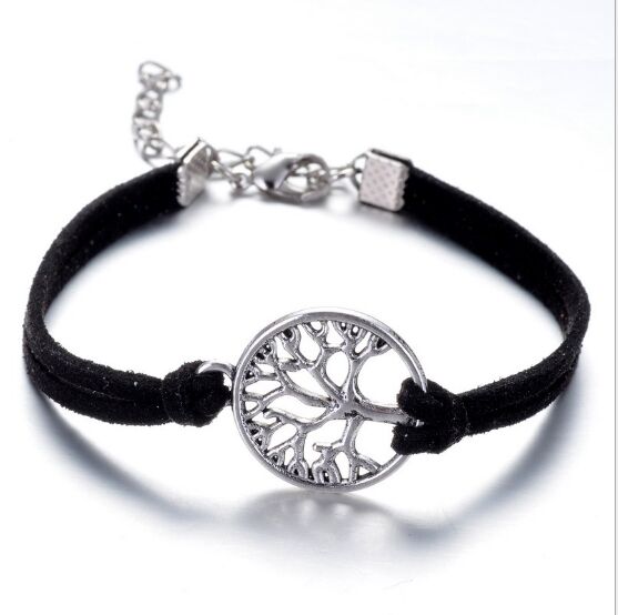 1pcs infinity handmade bracelet Vintage tree Charms Infinity Bangles Leather Bracelet - eZthings USA WE SORT ALL THE CRAZIEST GADGETS, GIZMOS, TOYS & TECHNOLOGY, SO YOU DON'T HAVE TO.