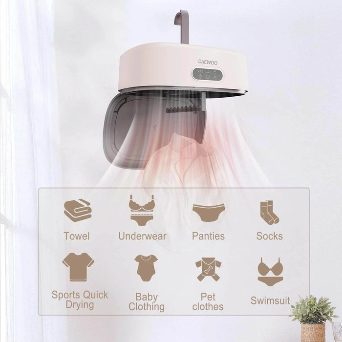 Portable Clothes Dryer for Apartments - eZthings USA WE SORT ALL THE CRAZIEST GADGETS, GIZMOS, TOYS & TECHNOLOGY, SO YOU DON'T HAVE TO.