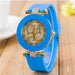 New simple leather Brand Geneva Casual Quartz Watch Women Crystal Silicone Watches Relogio Feminino Wrist Watch - eZthings USA WE SORT ALL THE CRAZIEST GADGETS, GIZMOS, TOYS & TECHNOLOGY, SO YOU DON'T HAVE TO.