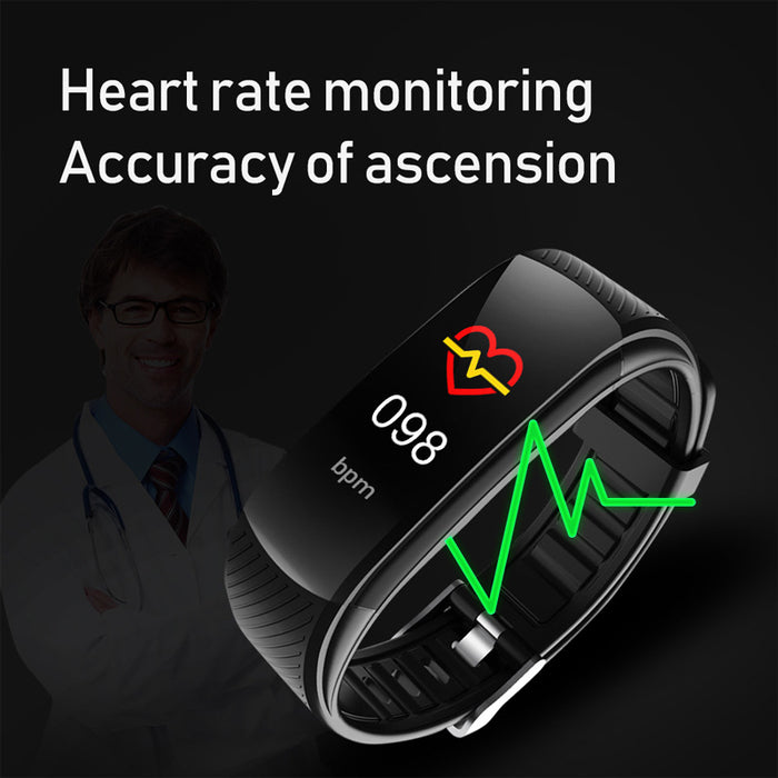 eThings C5S Smart Bracelet HD Color Screen Brightness Adjustment Bluetooth Sports Bracelet