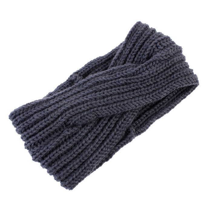 1pc Girl Cross twist warm wool hair band For women Hair accessories Fashion Handmade Crochet Knitted headband Winter Headwrap